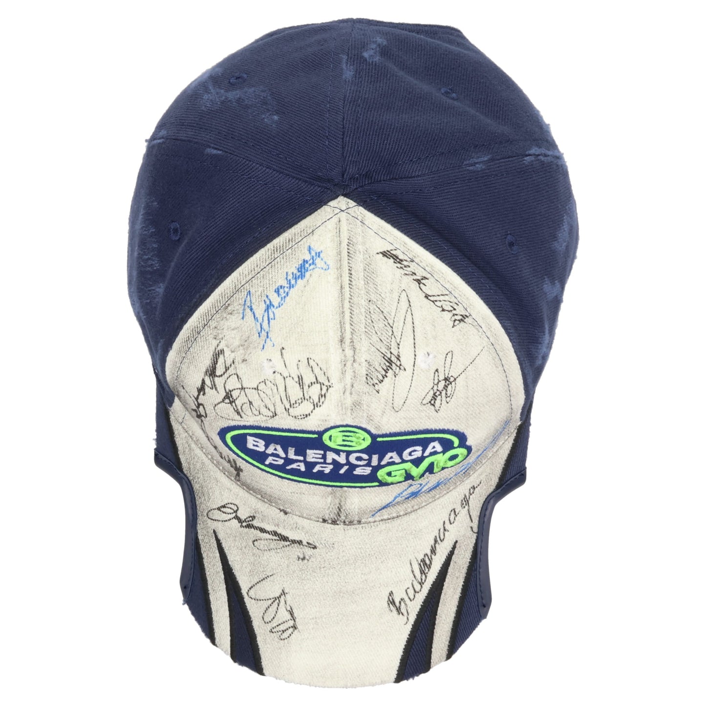 SCRIBBLE CAP / 9168:DIRTY WHITE/BLUE