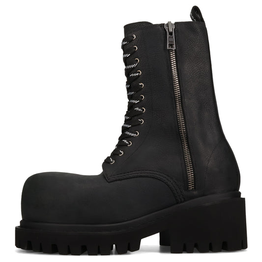 STOMPER BOOTIE ZIP / 1000:BLACK