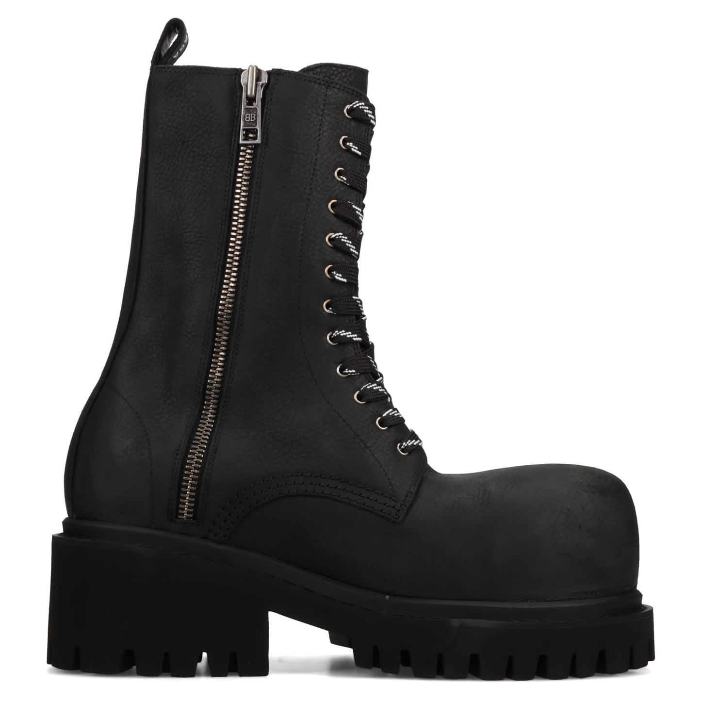 STOMPER BOOTIE ZIP / 1000:BLACK