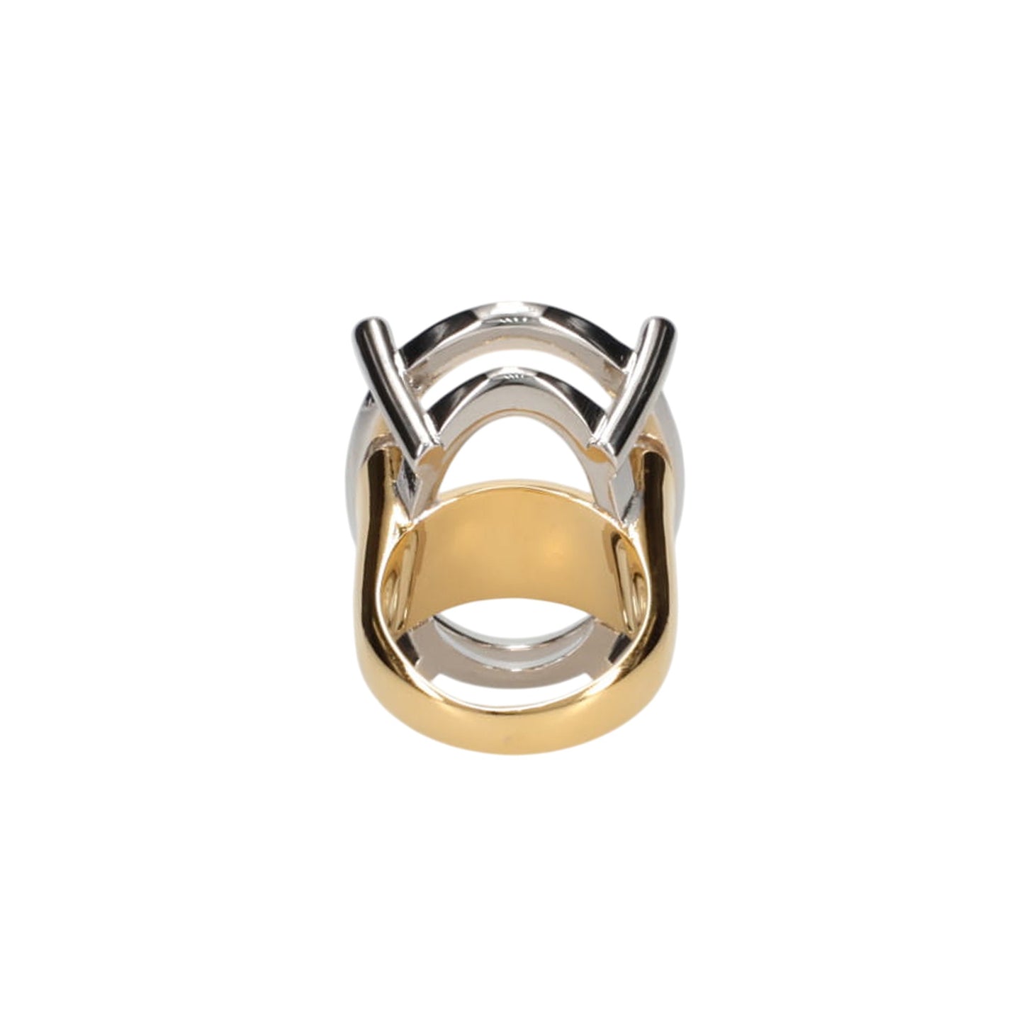 FRAME OVAL RING / 8353:SH SILVER/SH GOLD