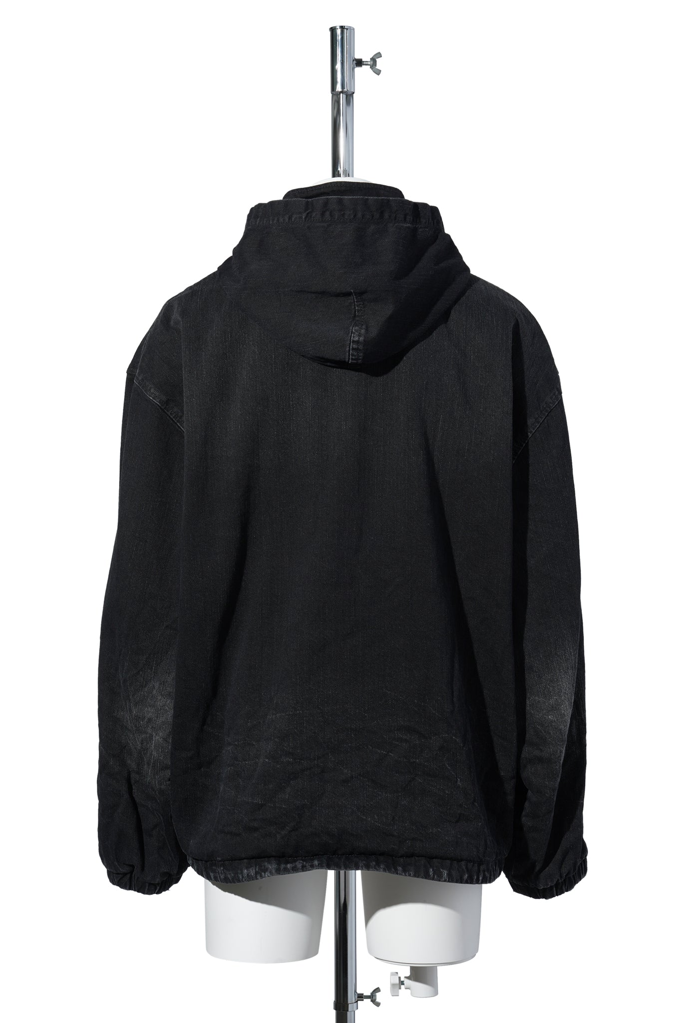 HOODED WORKWEAR JACKET / 1037:BLACK FADE OUT