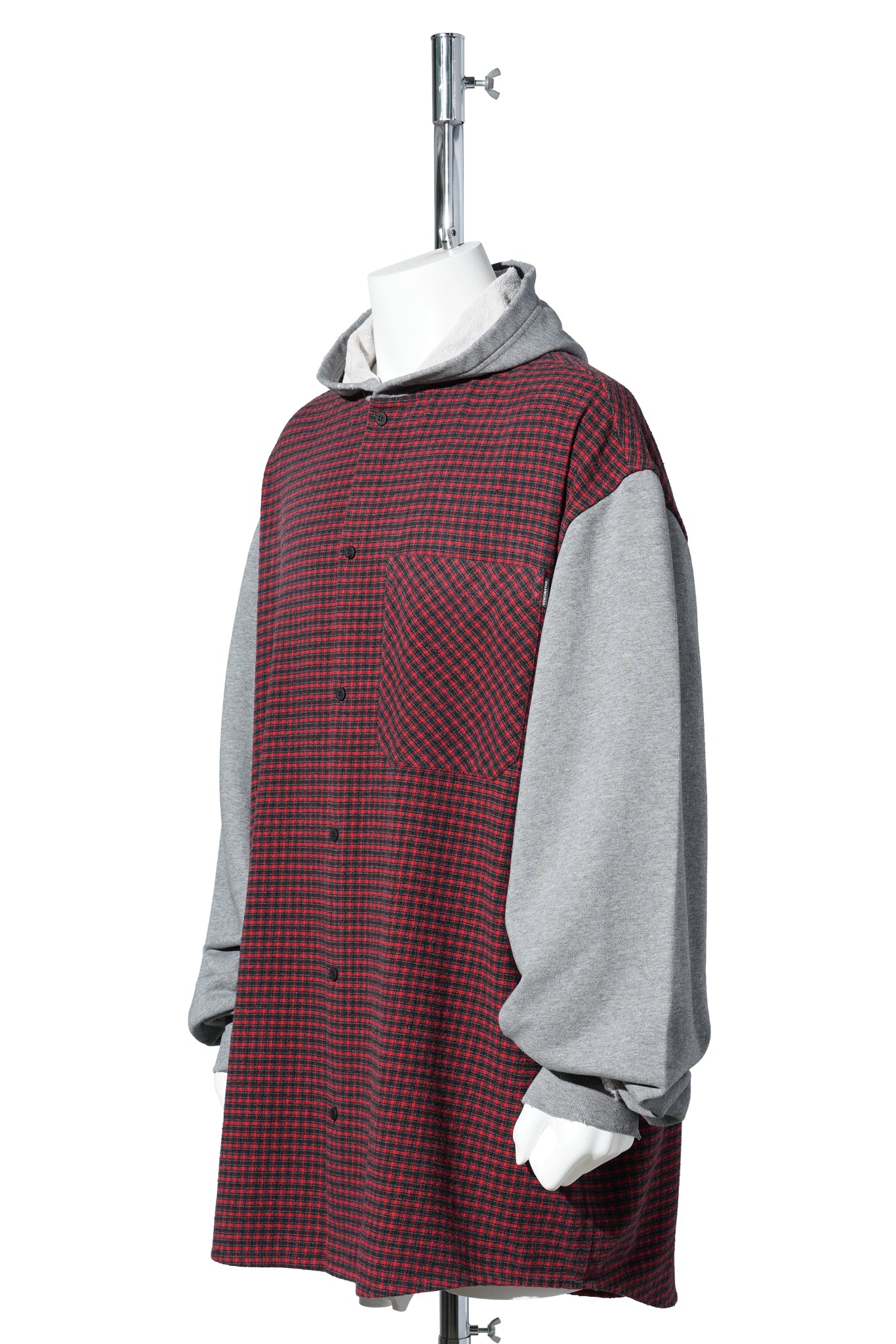HOODED HYBRIT OUTERWEAR / 6400:RED
