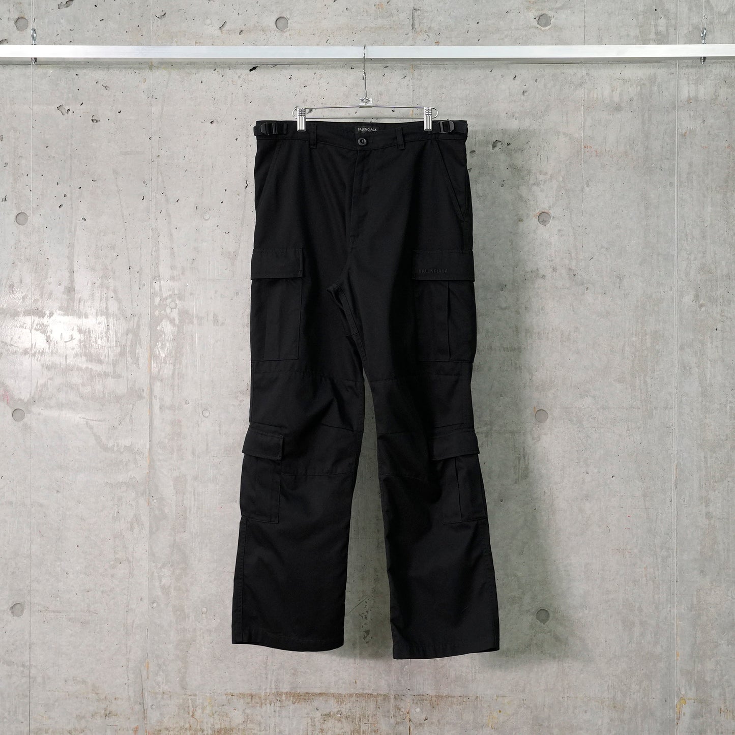 REGULAR CARGO PANTS / 1000:BLACK