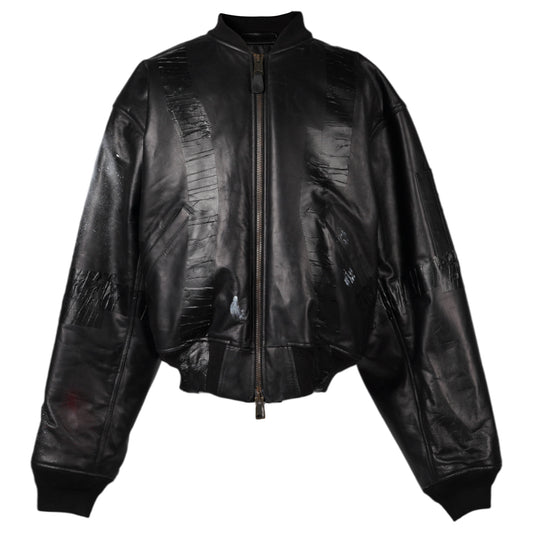 "EXCLUSIVE" BOMBER JACKET / 1000:BLACK