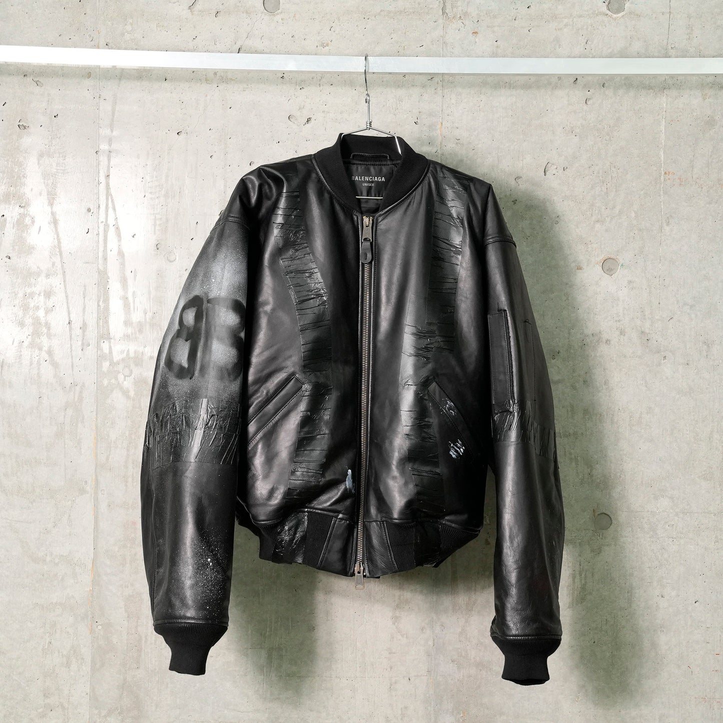 "EXCLUSIVE" BOMBER JACKET / 1000:BLACK