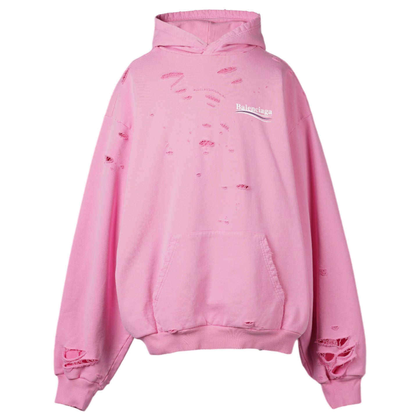 "EXCLUSIVE" LAYERED HOODIE / 9770:FA DIRTY PINK/D PINK