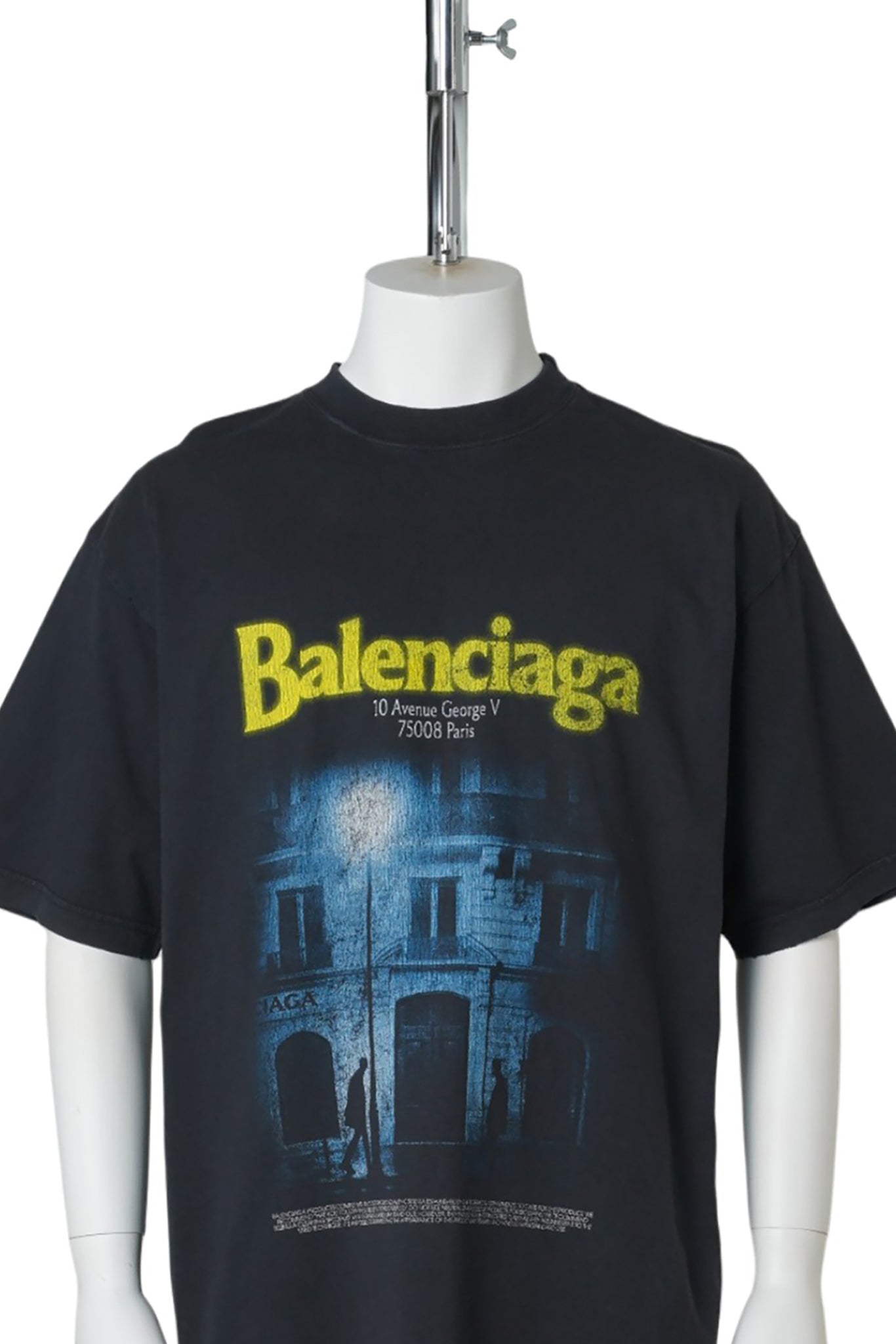MEDIUM FIT T-SHIRT / 1041:FADED WASHED BLACK