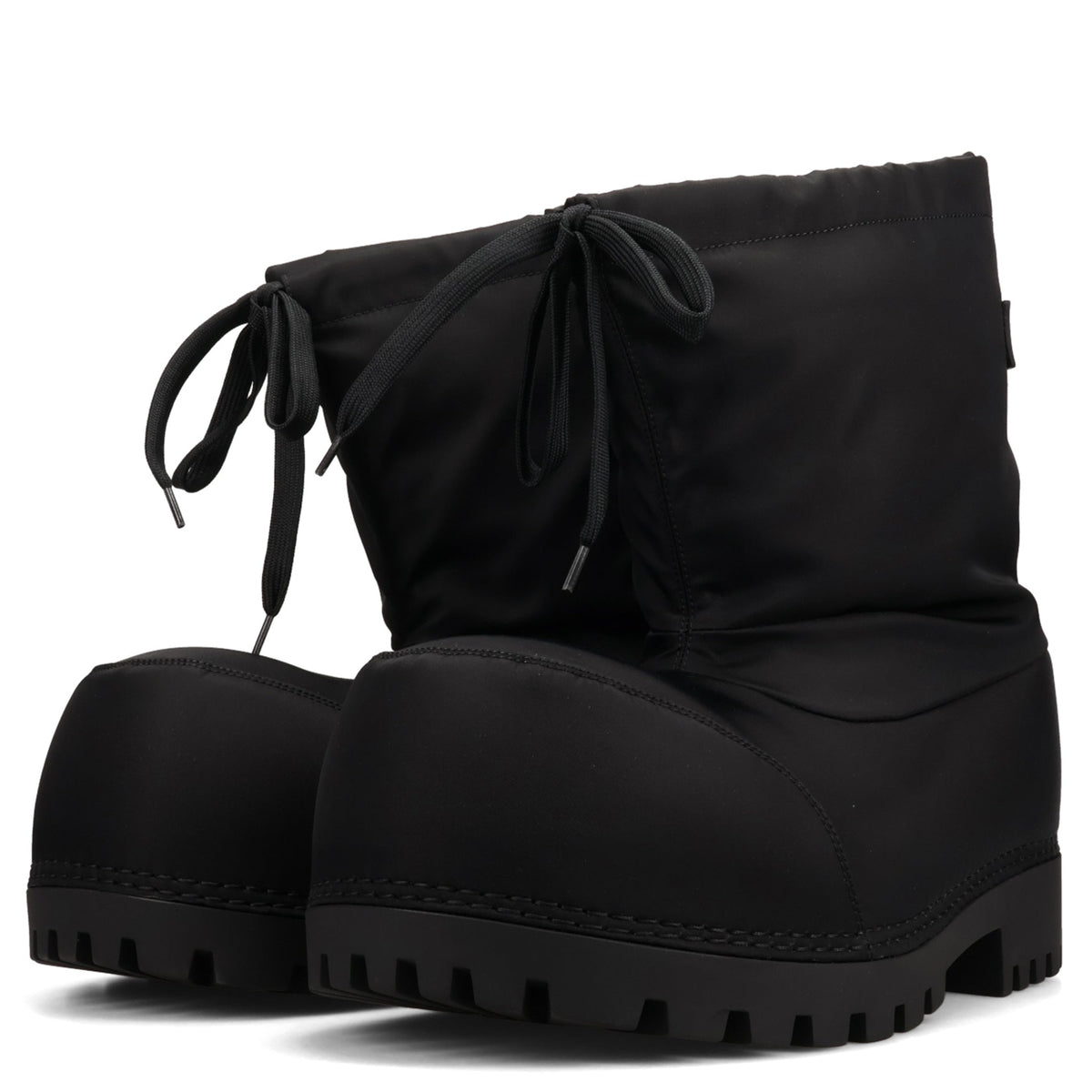 ALASKA LOW BOOT/NYLON / 1010:BLACK