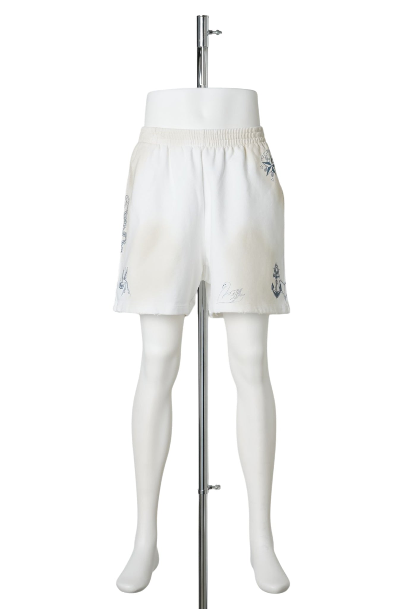 RELAXED FIT SHORTS / 9000:WHITE