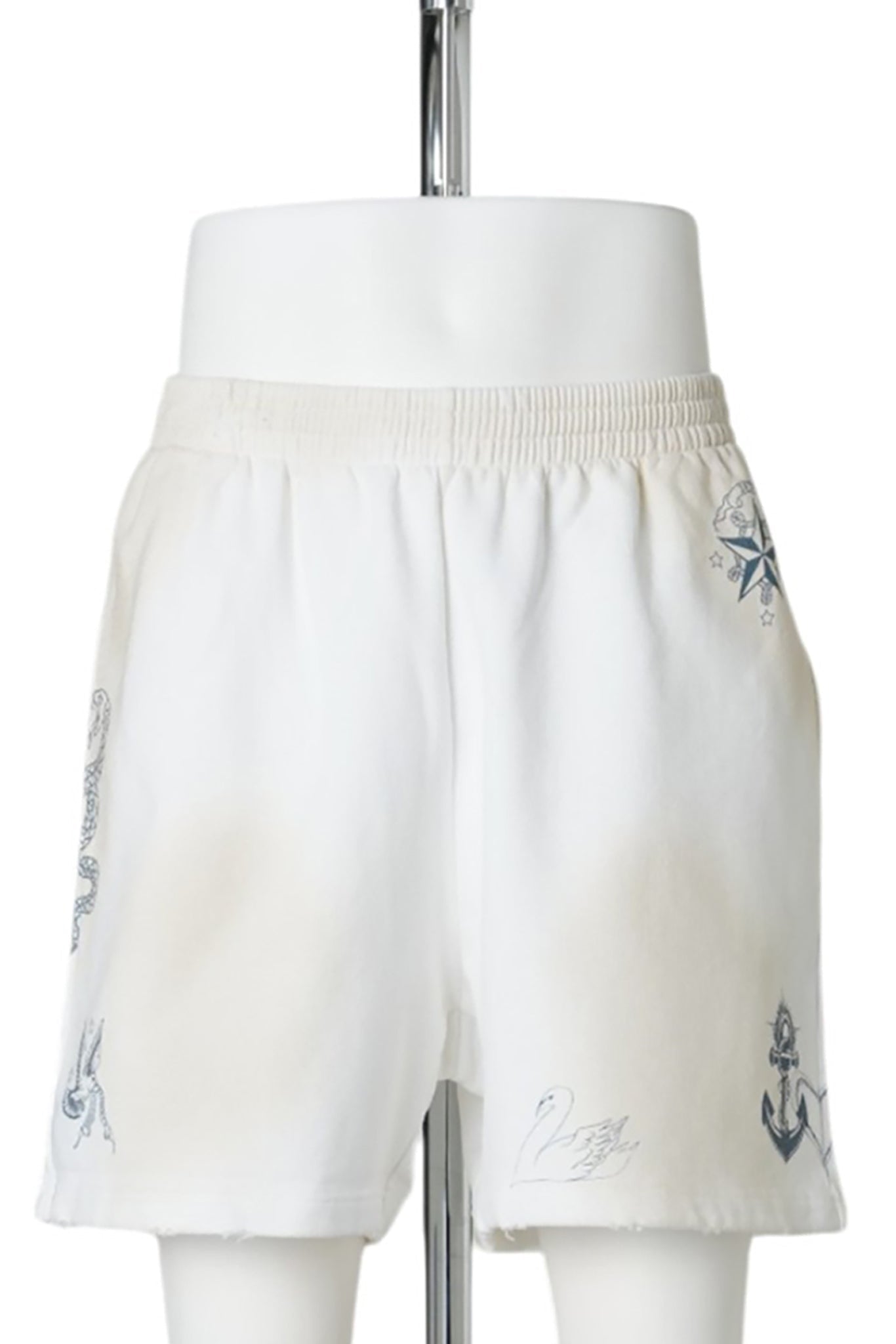 RELAXED FIT SHORTS / 9000:WHITE