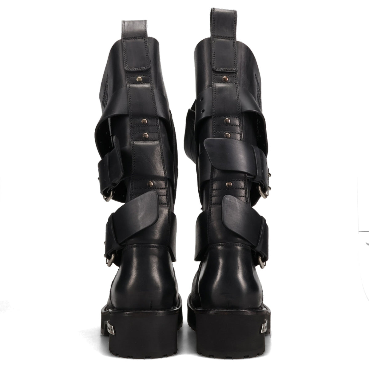 VENOM BOOT LEATH/BELT BUCKLES / 1000:BLACK/SILVER