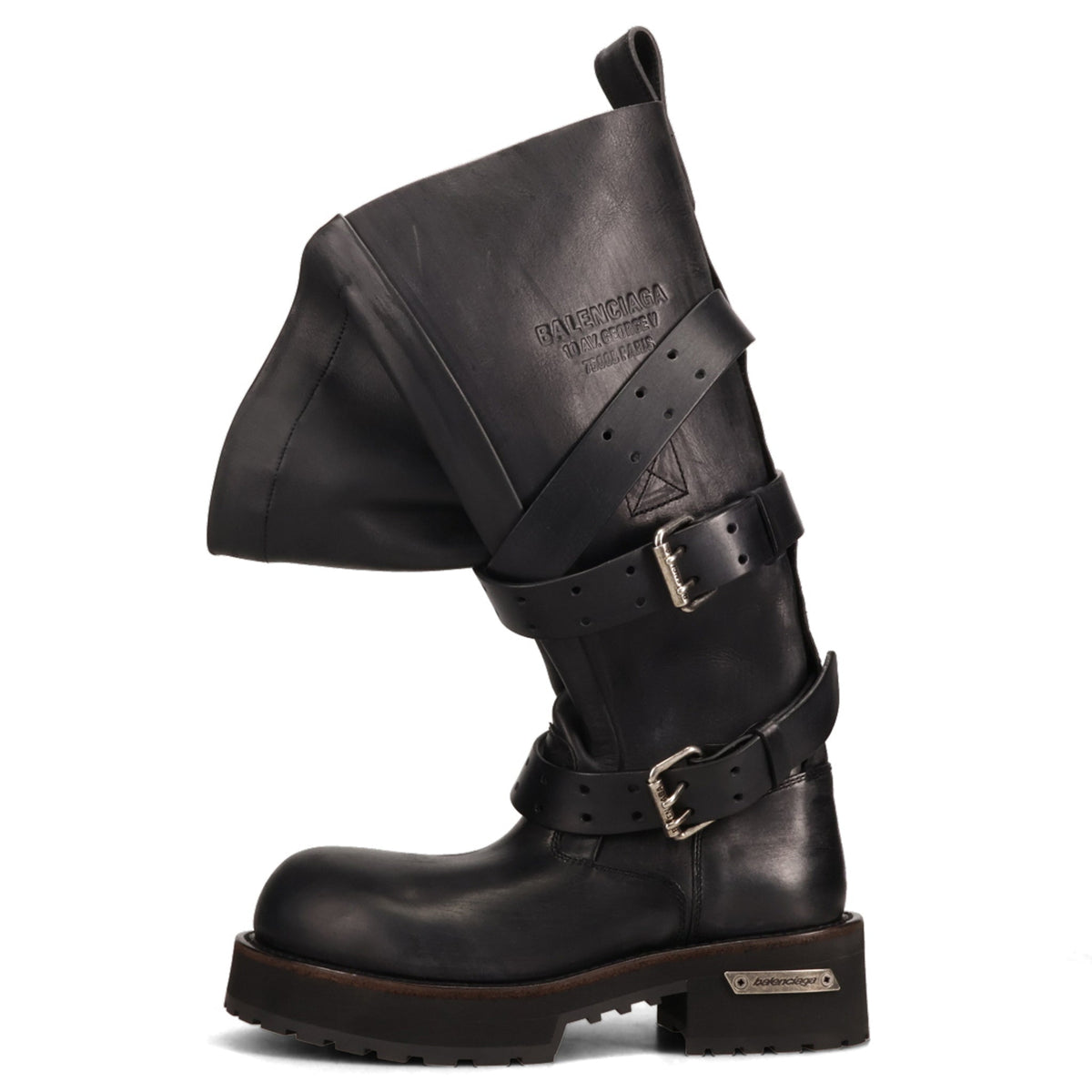 W VENOM BOOT LEATH/BELT BUCKLES / 1000:BLACK/SILVER