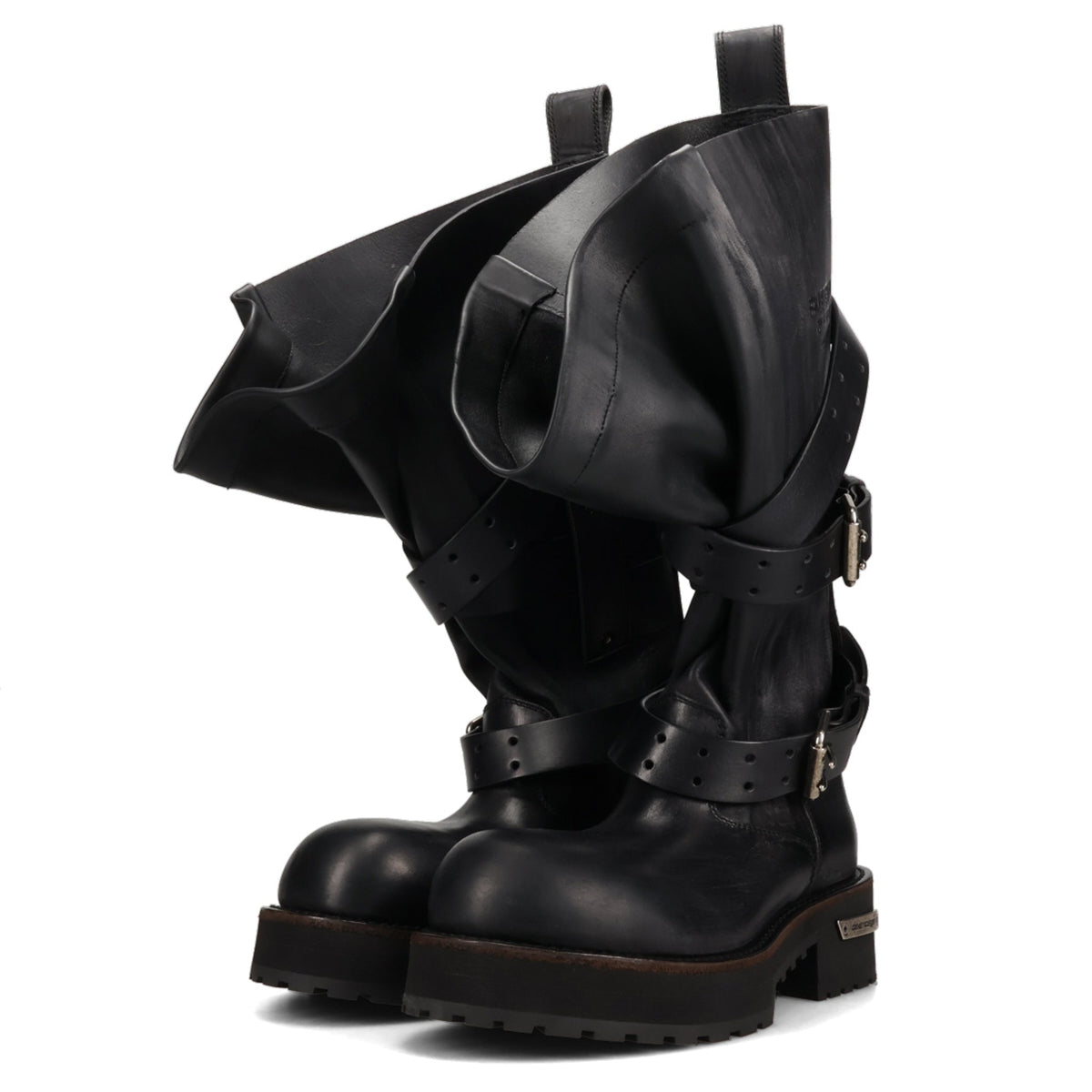 W VENOM BOOT LEATH/BELT BUCKLES / 1000:BLACK/SILVER