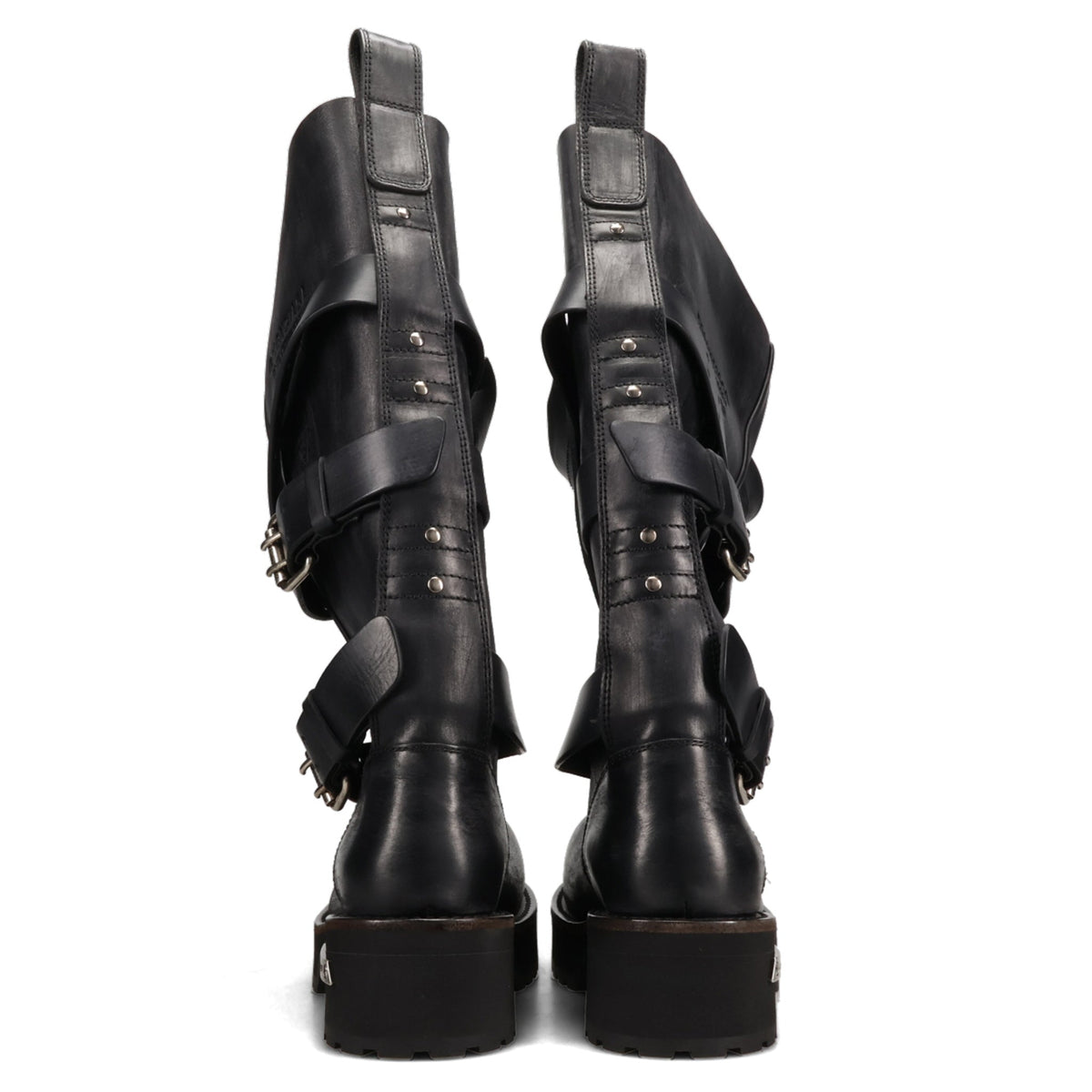 W VENOM BOOT LEATH/BELT BUCKLES / 1000:BLACK/SILVER