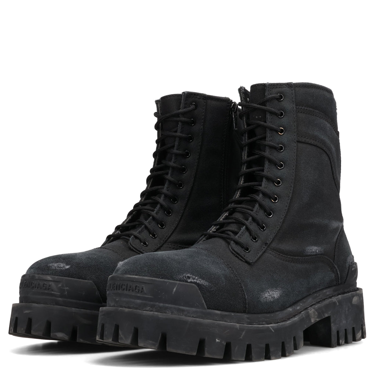 COMBAT STRIKE CANVAS WORNOUT / 1000:BLACK