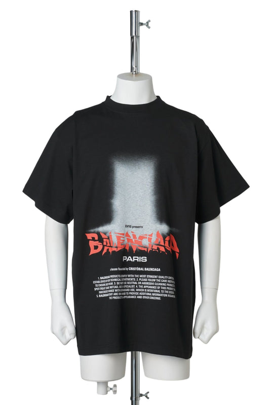 OVERSIZED T-SHIRT / 1000:BLACK