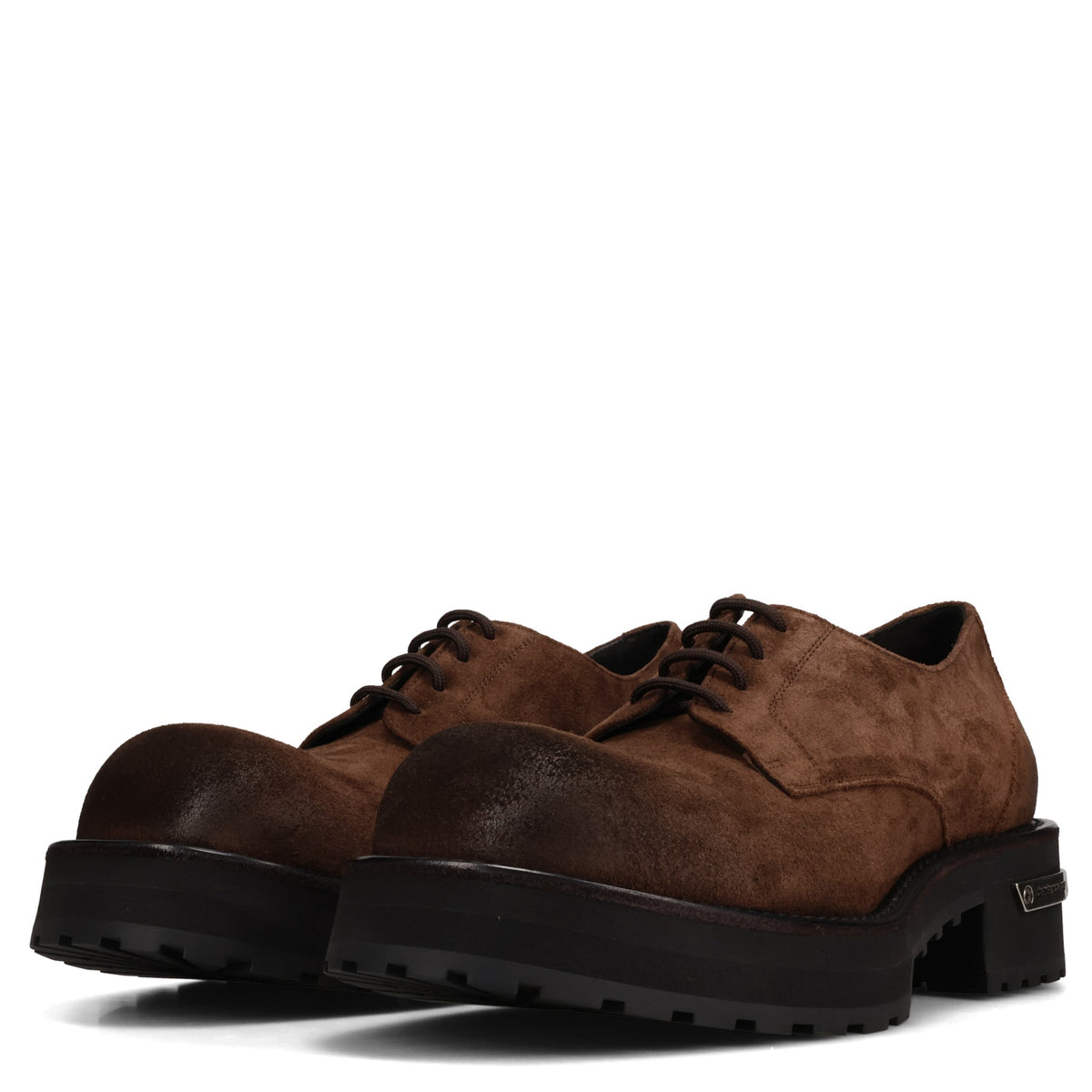 VENOM DERBY WAX SUEDE/ACC / 2981:L ESPRESSO/SILVER