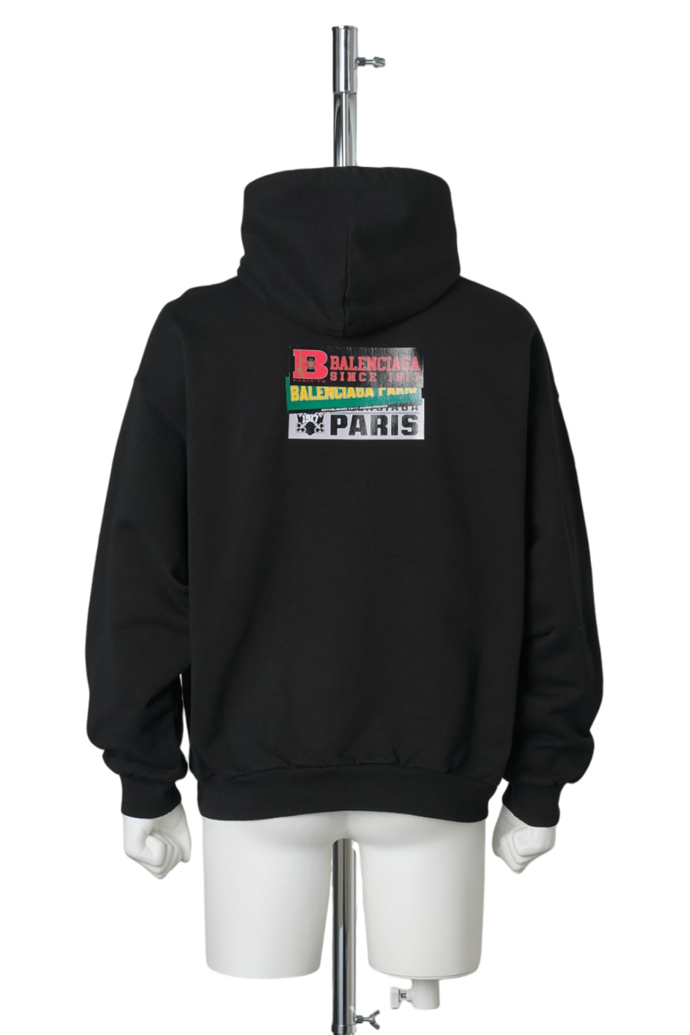 MEDIUM FIT HOODIE / 1000:BLACK
