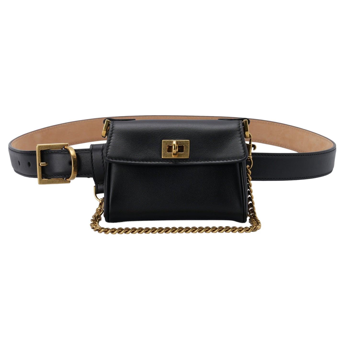 RODEO BELT 25 W/POUCH / 1000:BLACK