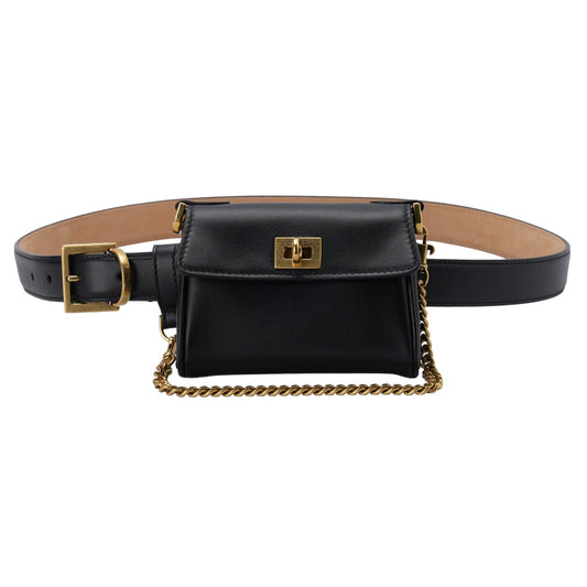RODEO BELT 25 W/POUCH / 1000:BLACK