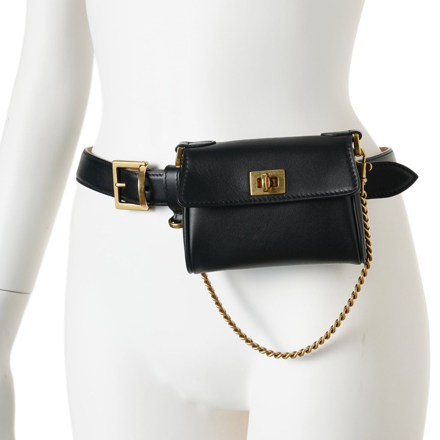 RODEO BELT 25 W/POUCH / 1000:BLACK