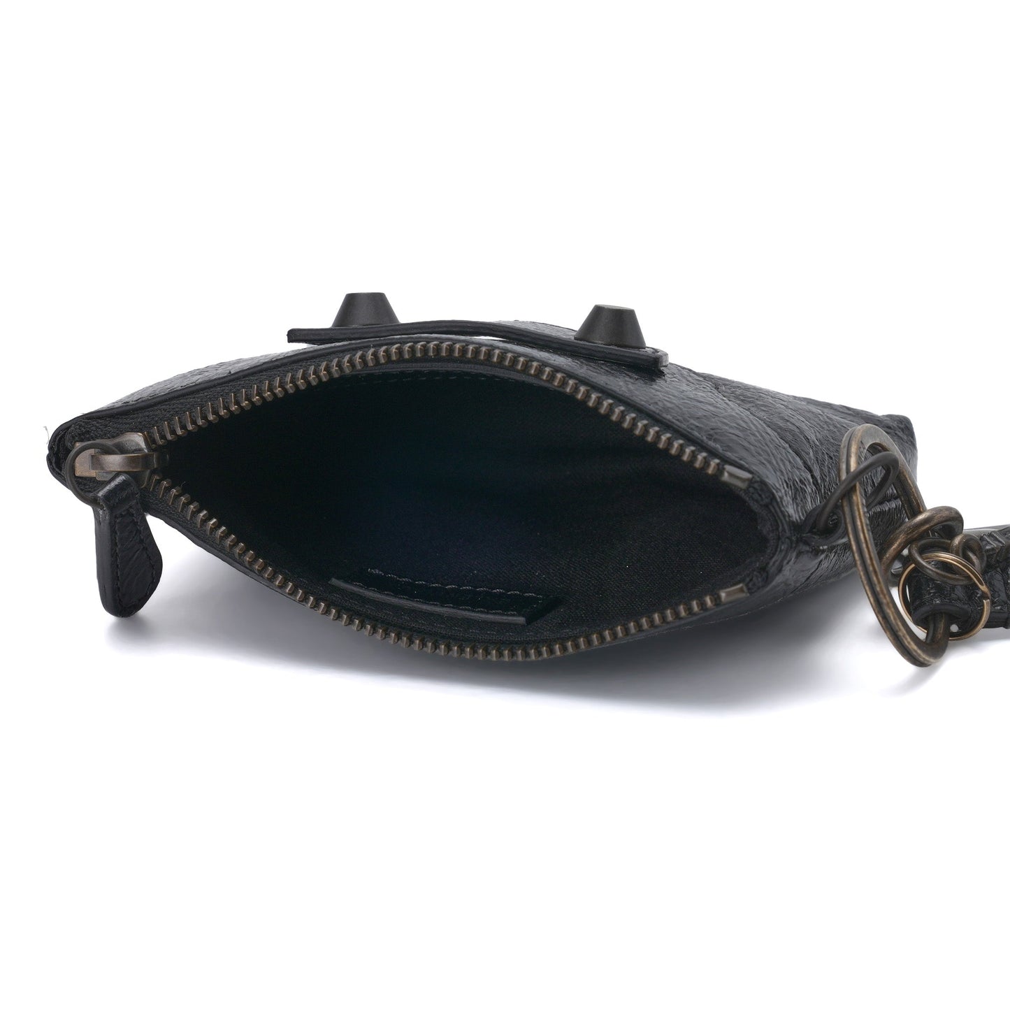 LE CITY PHONE STRAP W/POUCH / 1000:BLACK