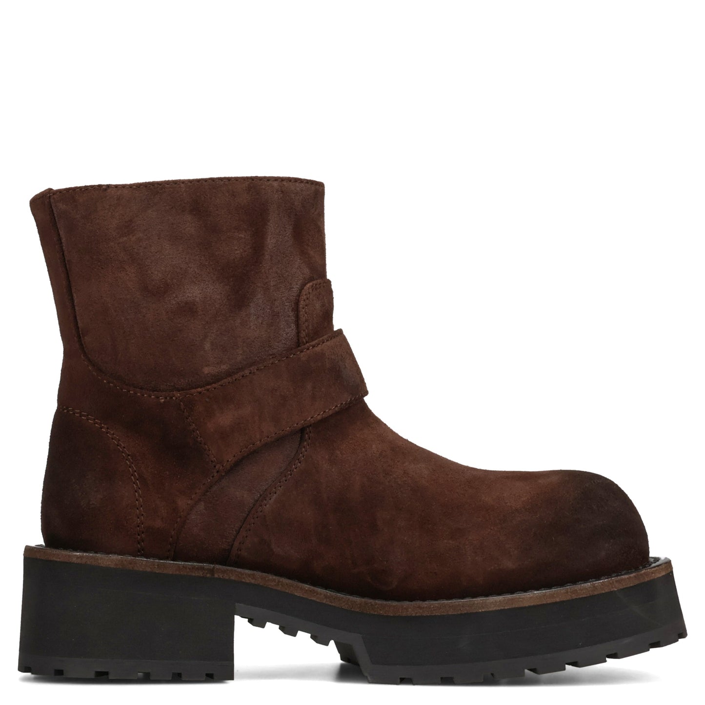 VENOM MINI BOOTIE WAX SUEDE/ACC / 2981:L ESPRESSO/AG SILVER