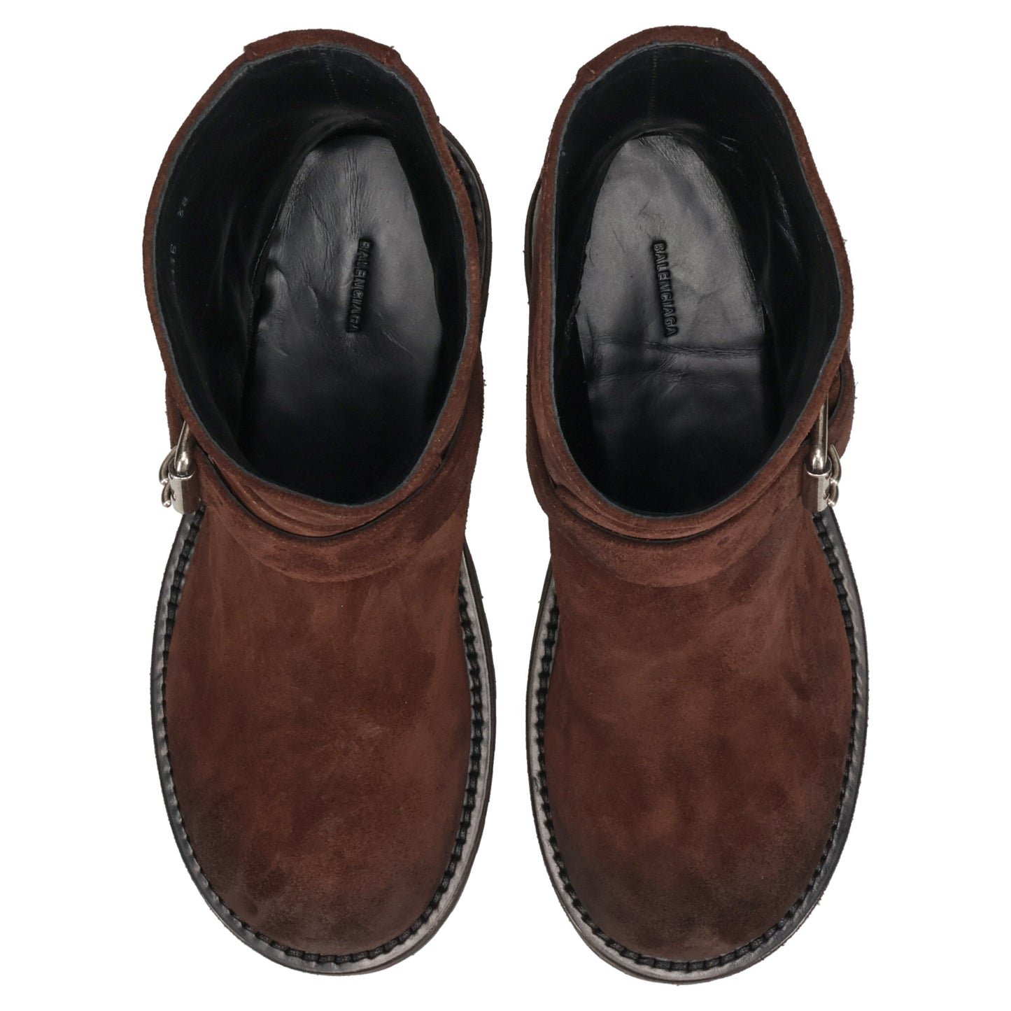 VENOM MINI BOOTIE WAX SUEDE/ACC / 2981:L ESPRESSO/AG SILVER