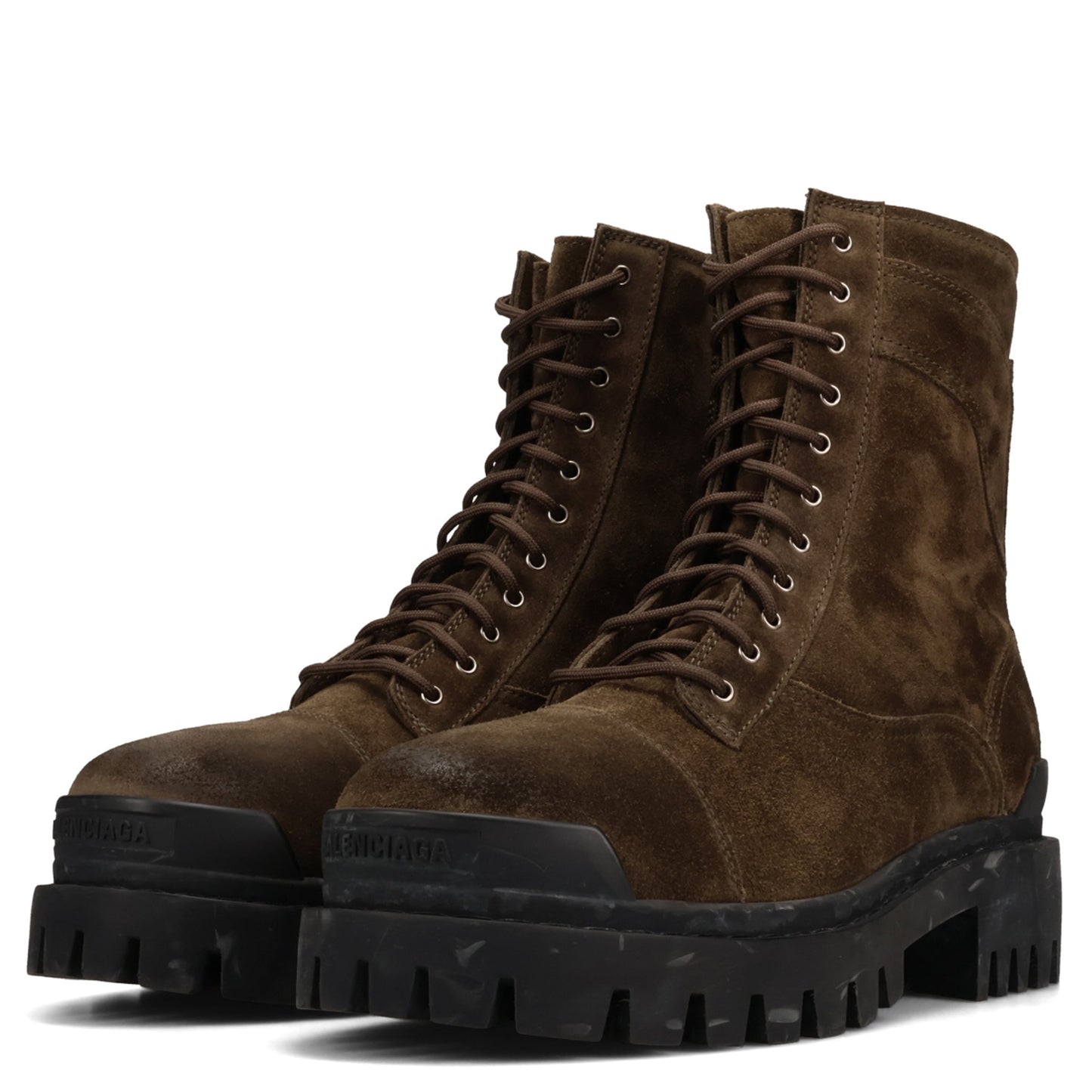 COMBAT STRIKE WAXED SUEDE / 3281:OLIVE/AG SILVER
