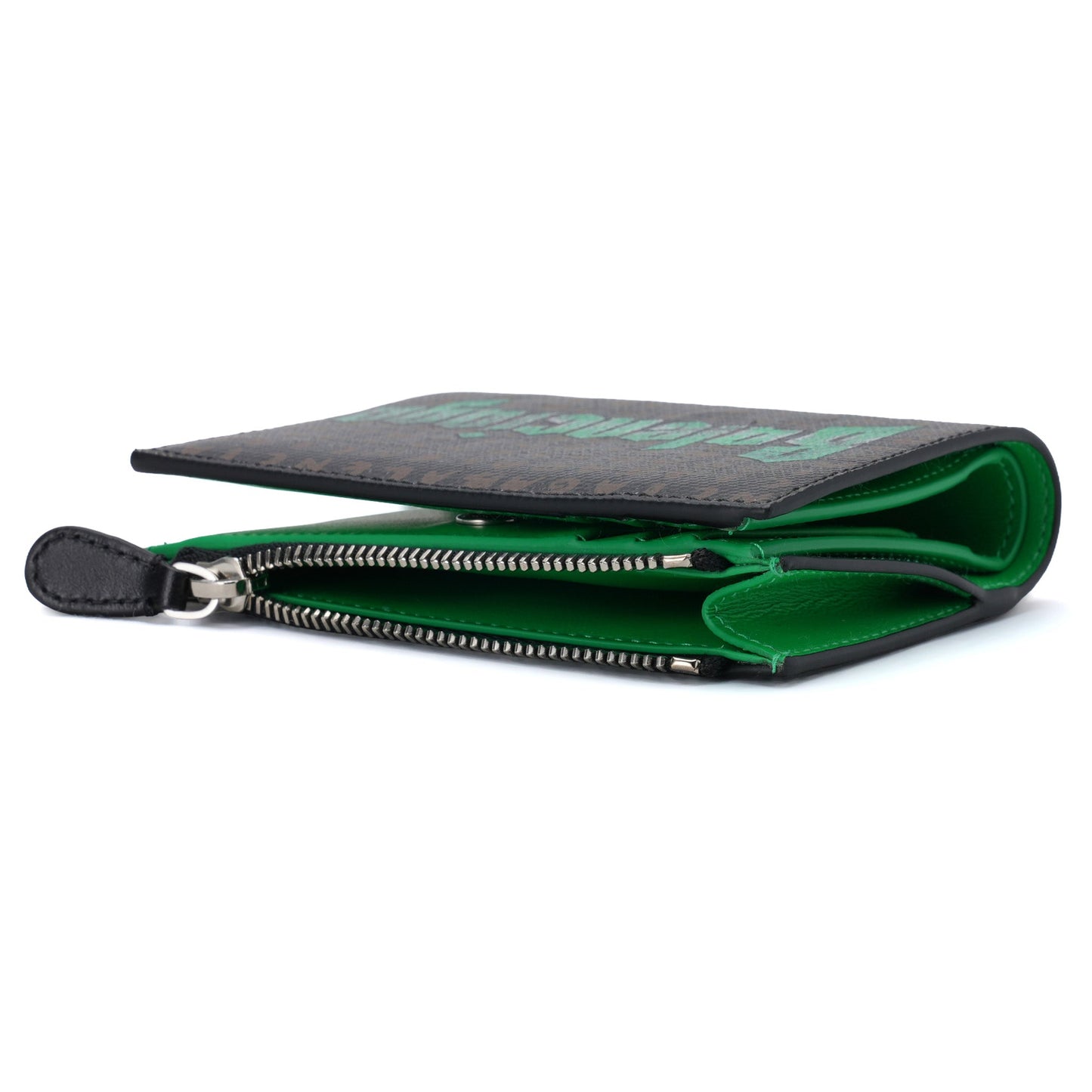 SELECT BIFOLD WALLET / 6039:BLACK/L THUND GREEN