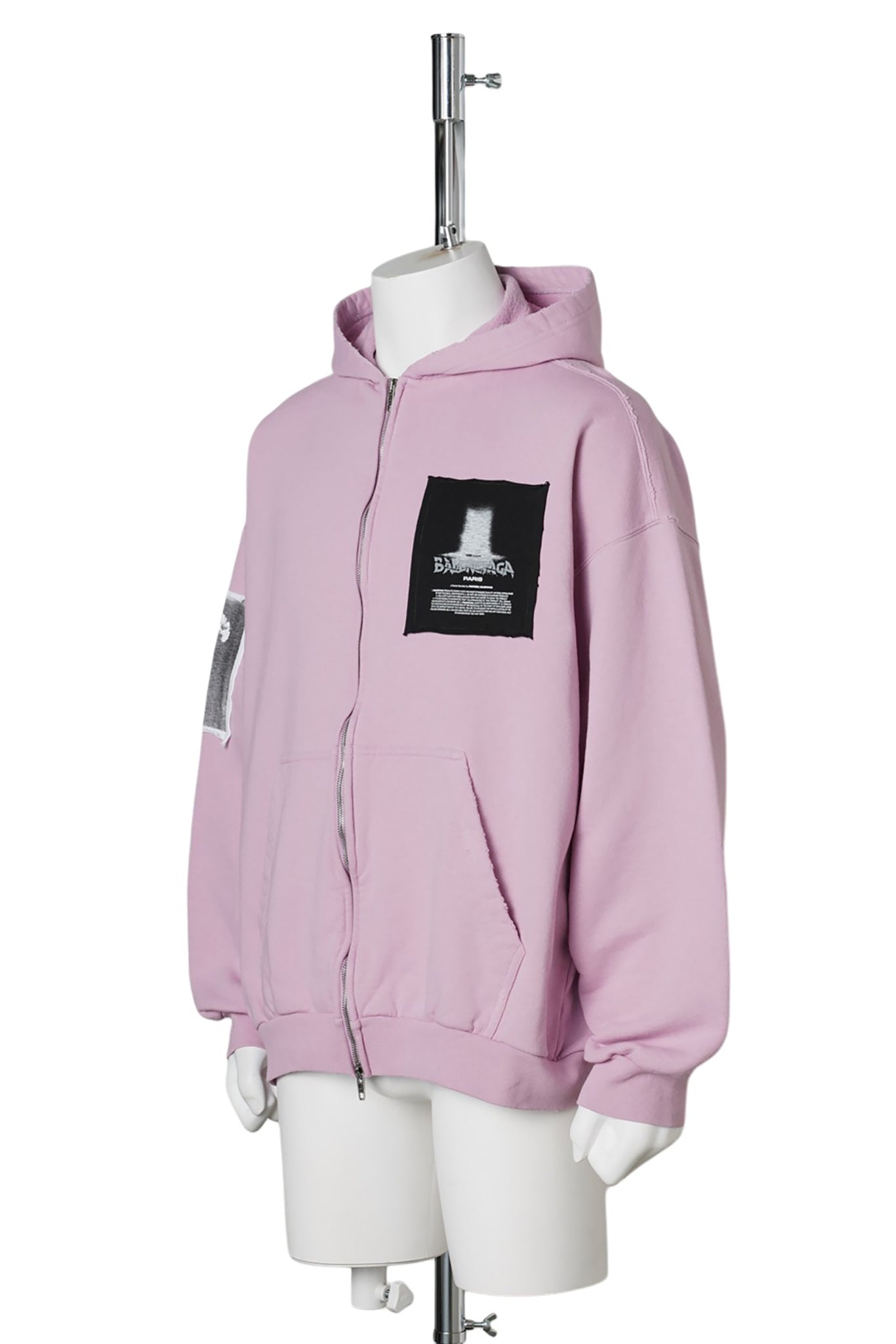 ZIP UP HOODIE / 5701:OLD PINK