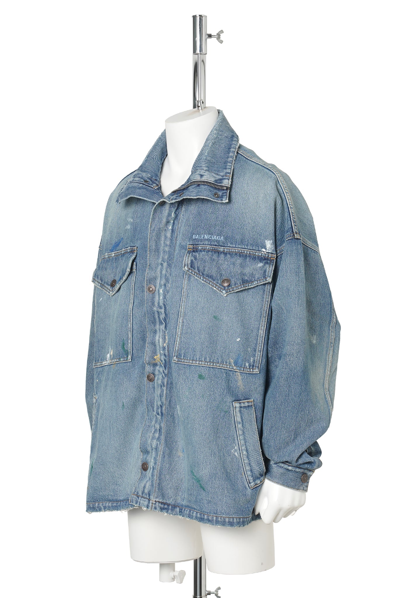 DENIM PARKA / 5760:STAINED BLUE