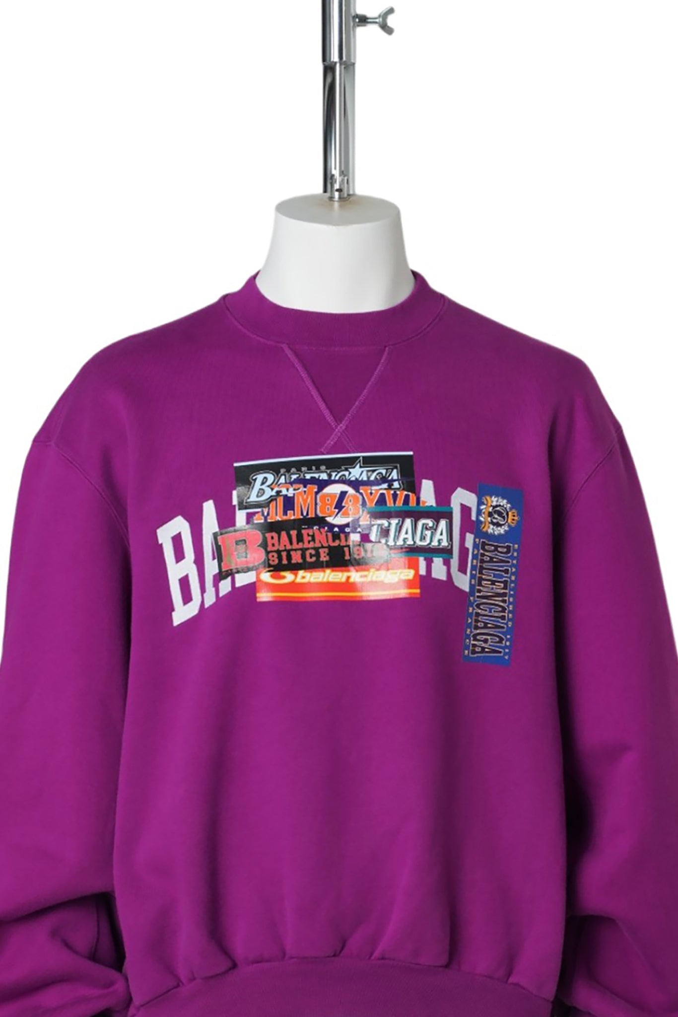 ROUND FIT CREWNECK / 5100:VIOLET