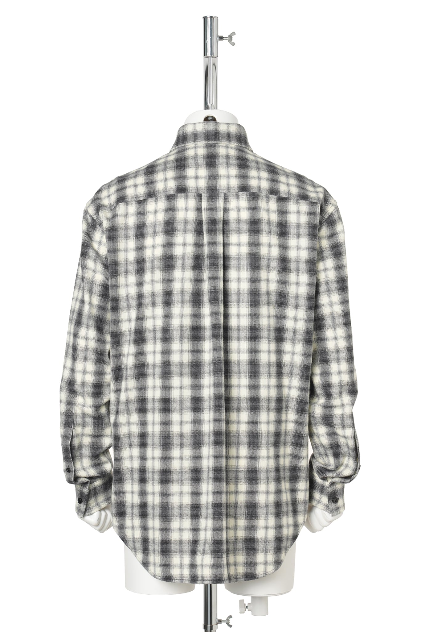 REGULAR FIT SHIRT / 9040:WHITE/BLACK