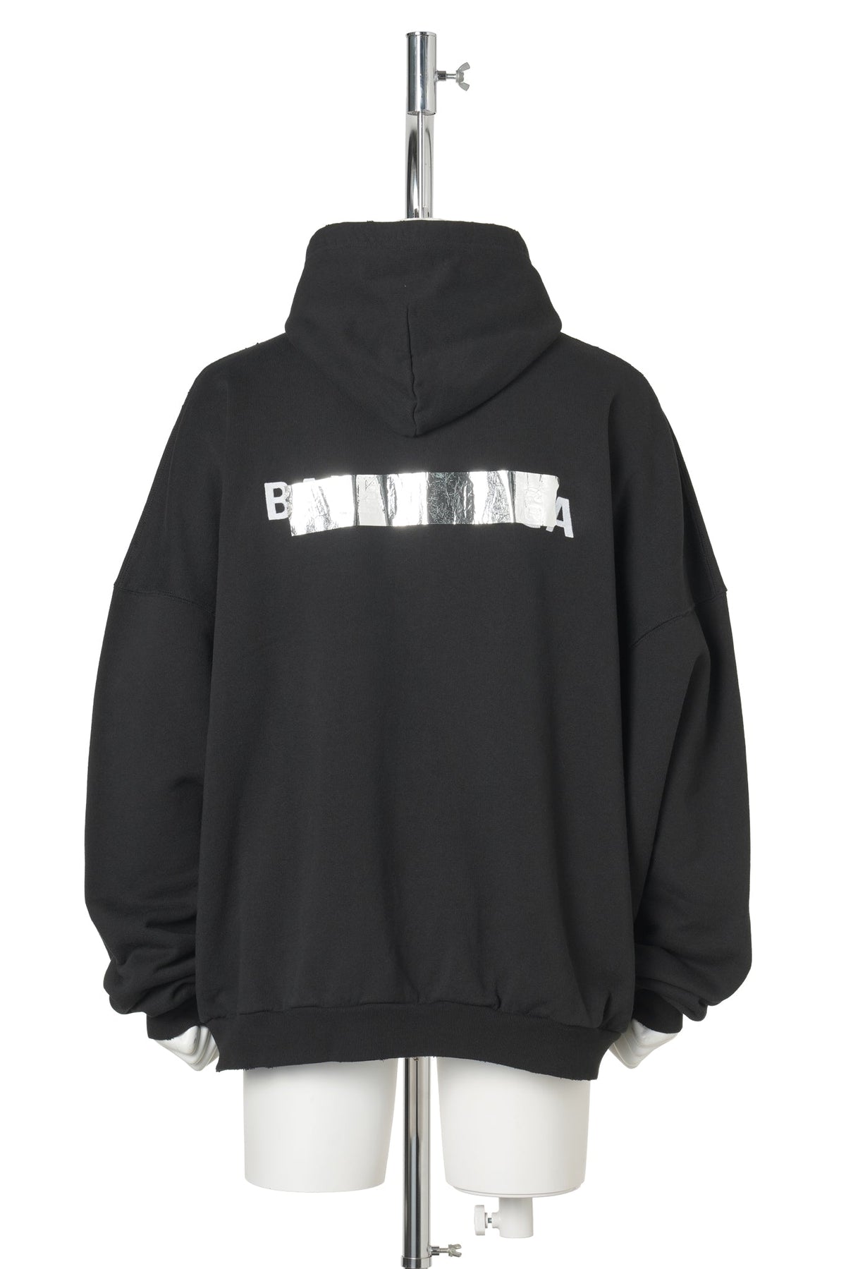 LARGE ZIP-UP HOODIE / 1000:BLACK