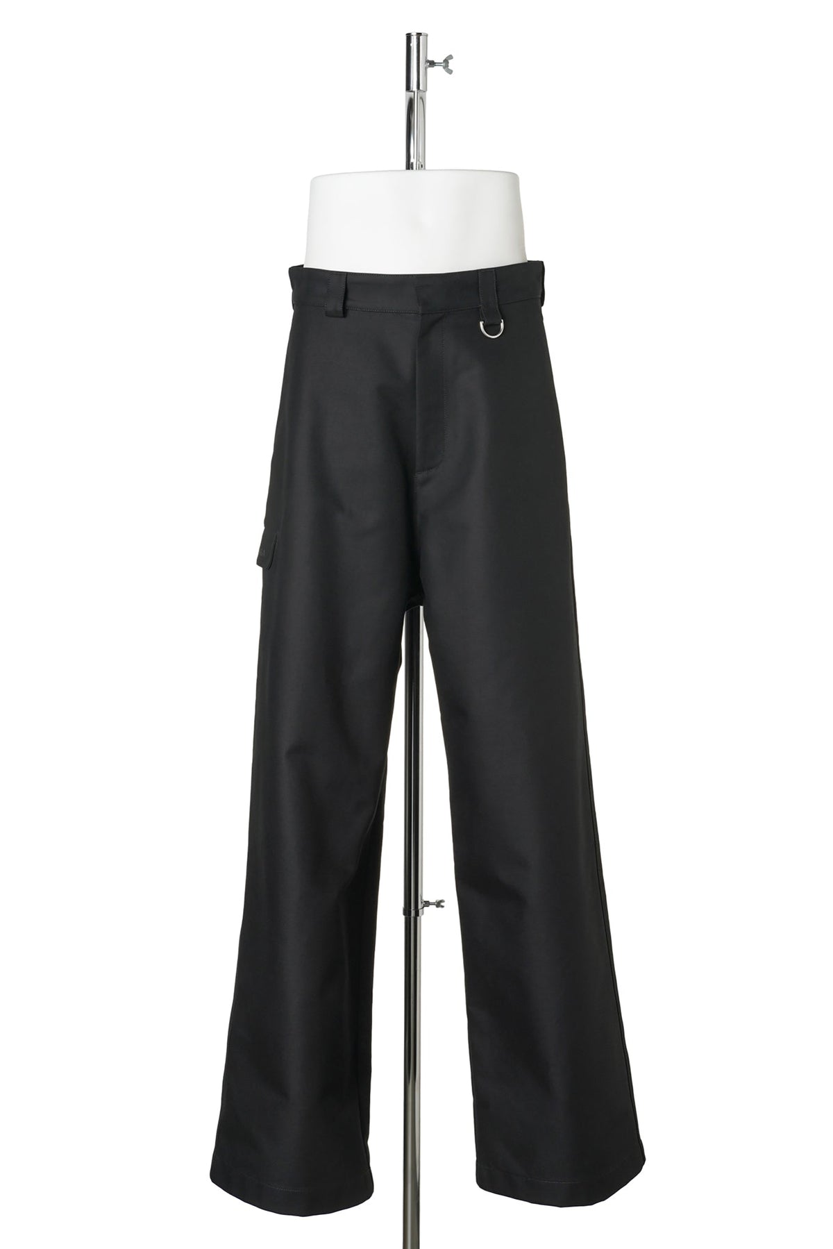LOOSE FIT WORKWEAR TROUSERS / 1000:BLACK