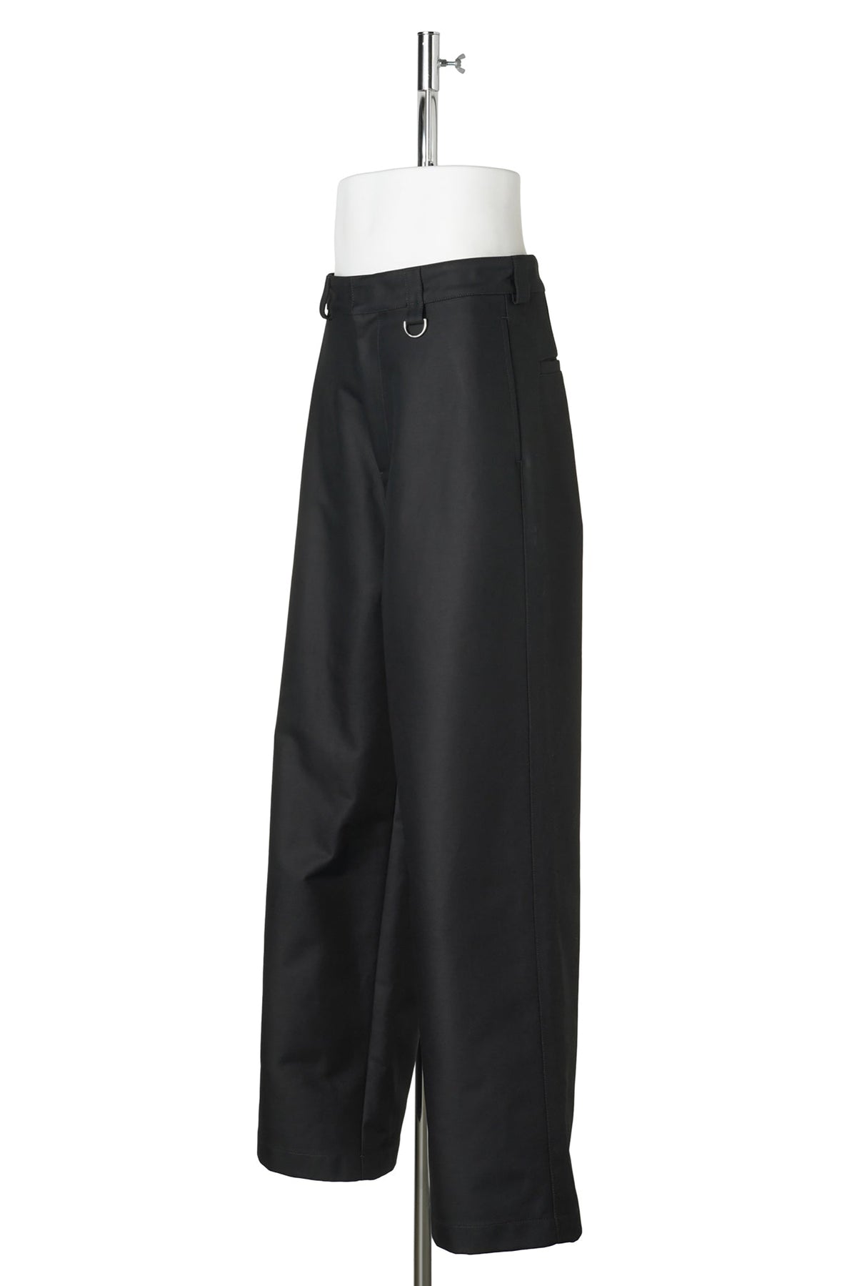 LOOSE FIT WORKWEAR TROUSERS / 1000:BLACK
