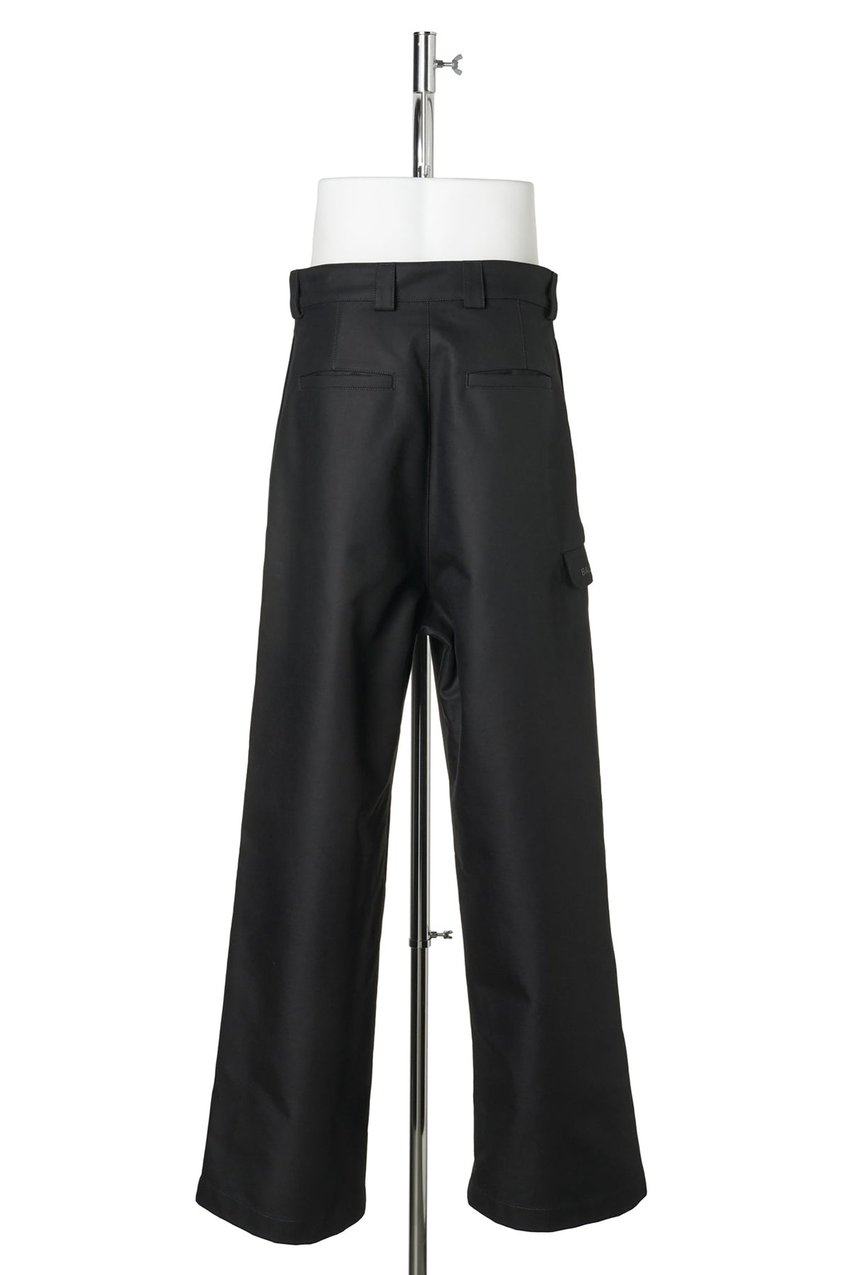 LOOSE FIT WORKWEAR TROUSERS / 1000:BLACK