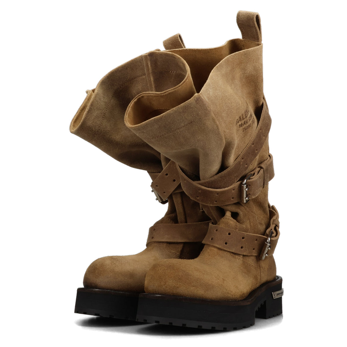 W VENOM BOOT WAX SUEDE/BUCKLES / 2118:TAN