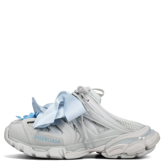 W TRACK MULE BOW / 1140:GREY MIX/LIGHT BLUE