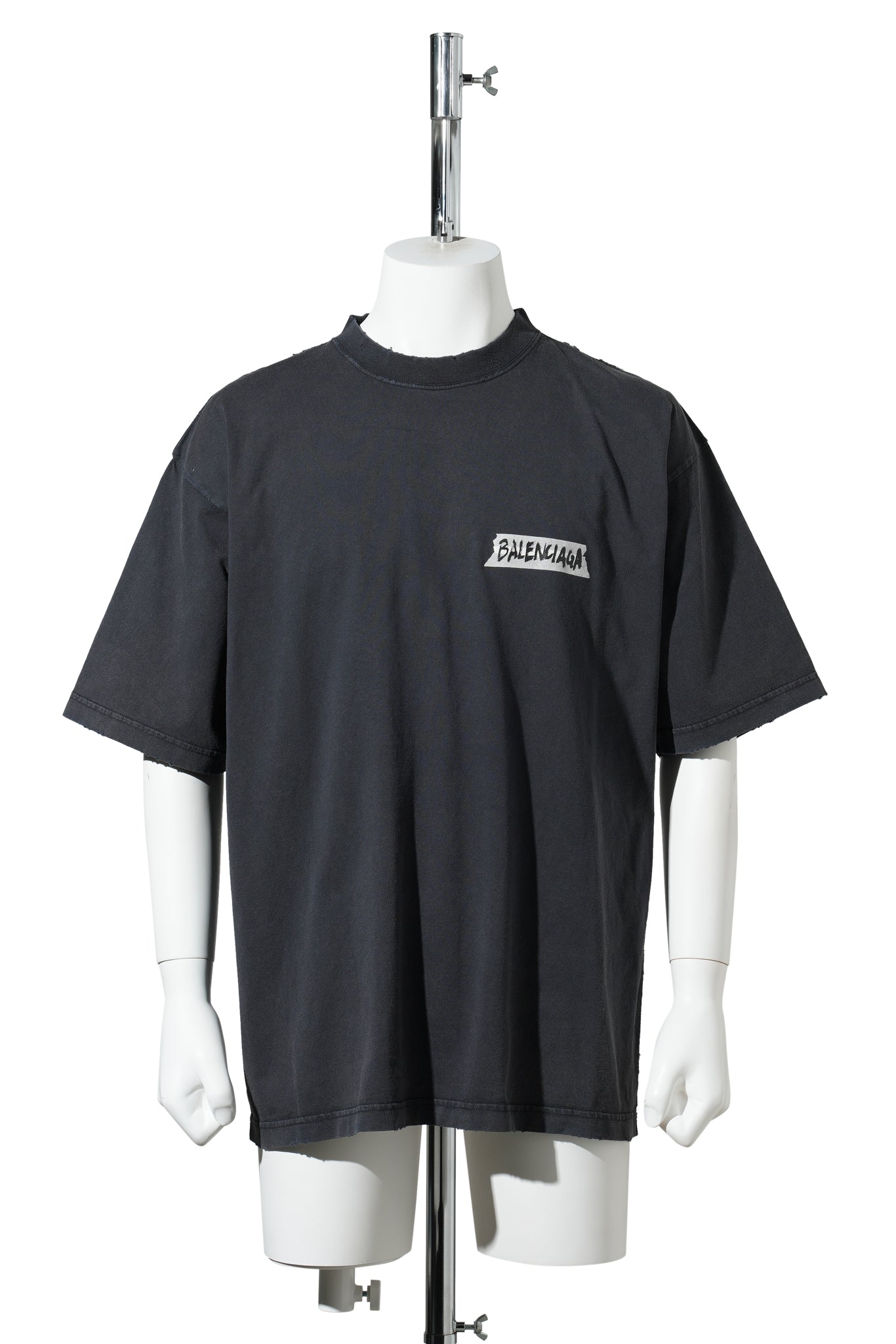 MEDIUM FIT T-SHIRT / 1041:FADED WASHED BLACK