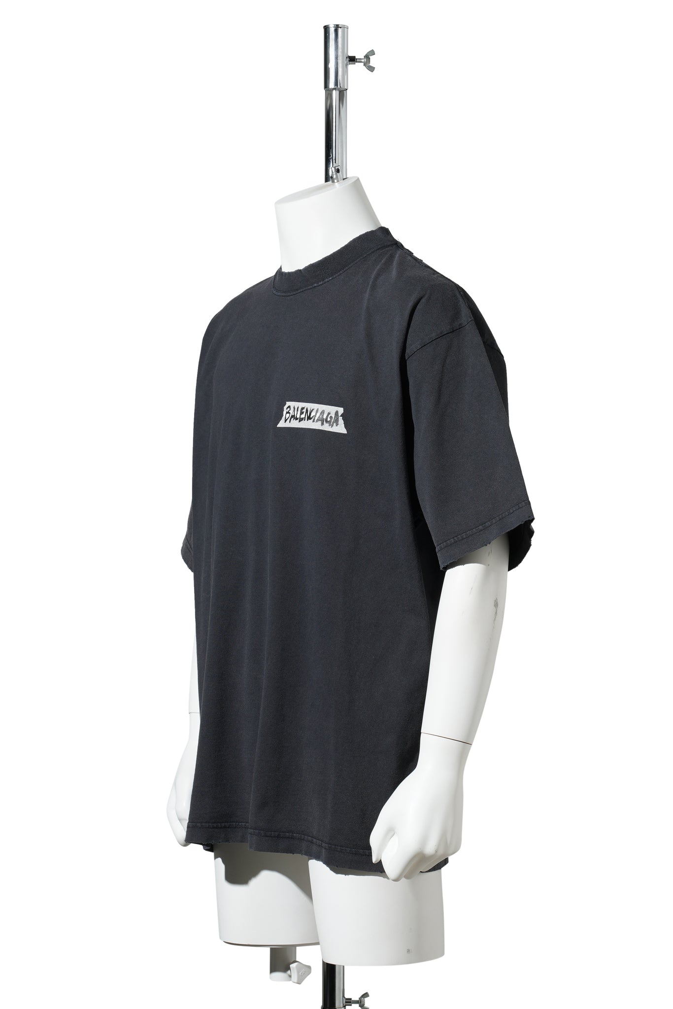 MEDIUM FIT T-SHIRT / 1041:FADED WASHED BLACK