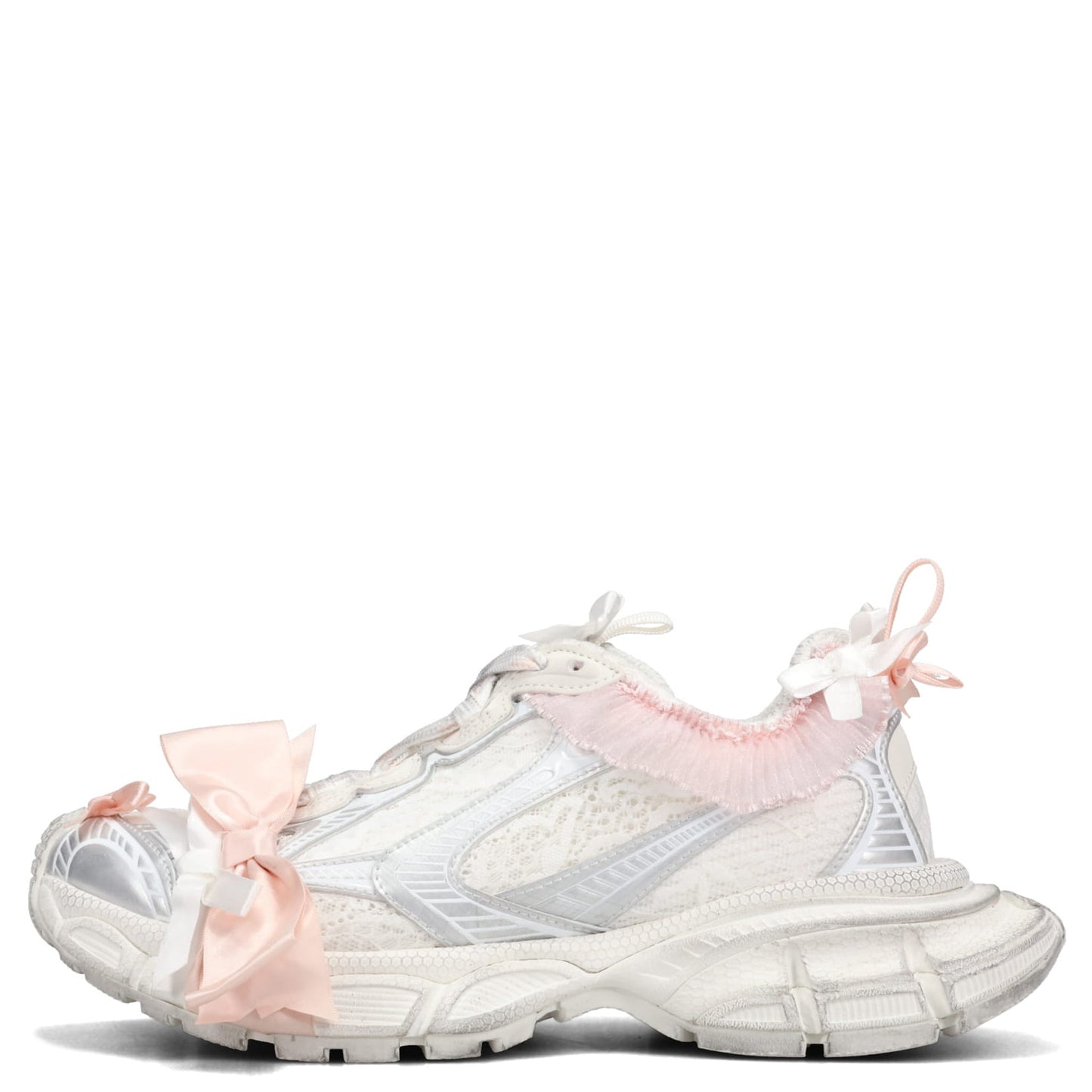 3XL LACE/PU/EVA/RB / 9050:WHITE/LIGHT PINK