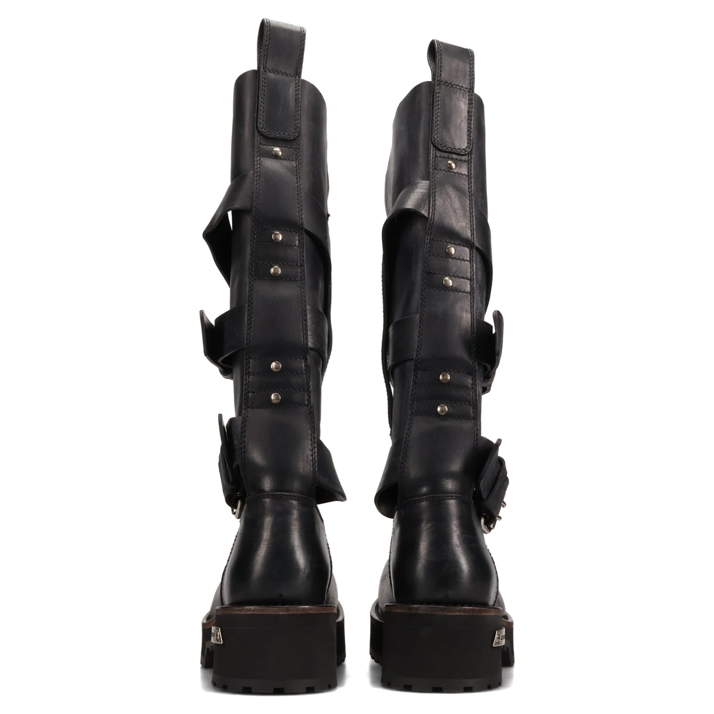 W VENOM BOOT LEATH/BELT BUCKLES / 1000:BLACK/SILVER