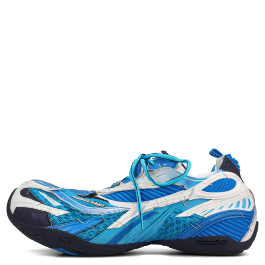 SOLELESS SNEAKER / 4491:BLU MIX/WHT/SILV