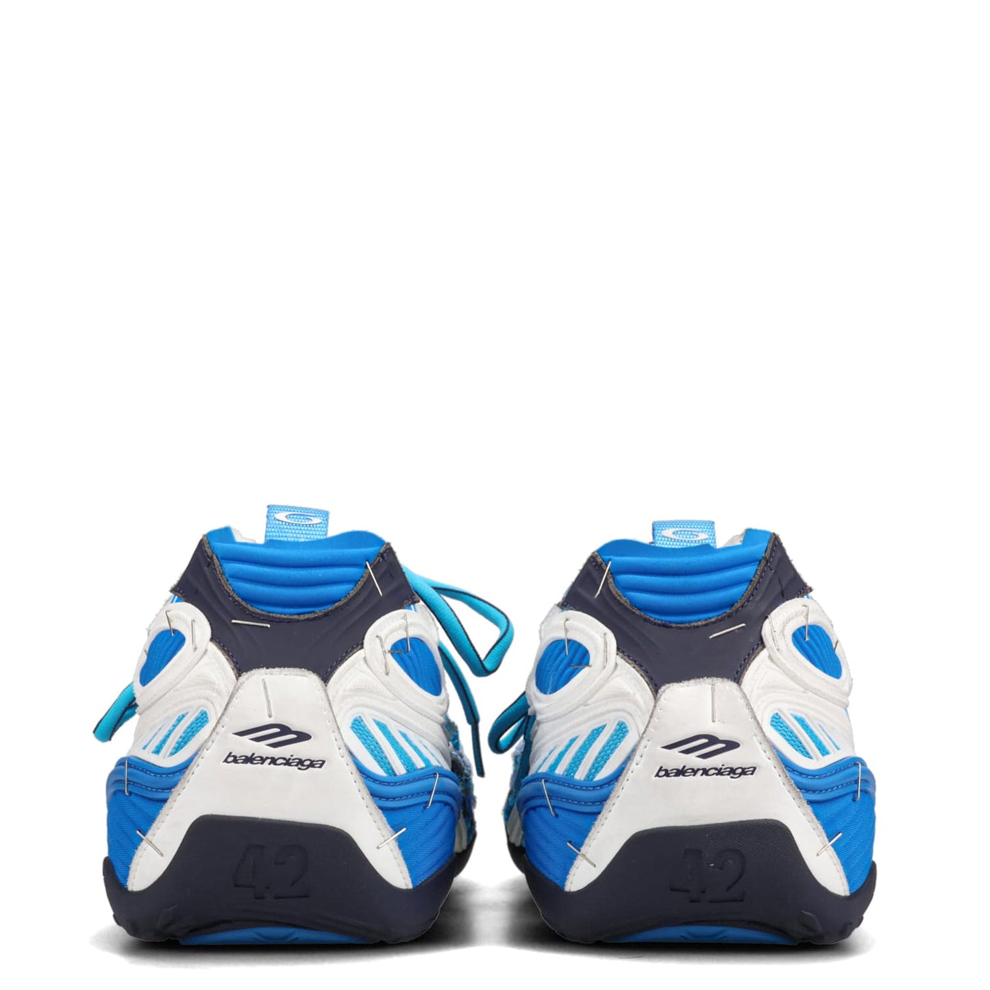 SOLELESS SNEAKER / 4491:BLU MIX/WHT/SILV