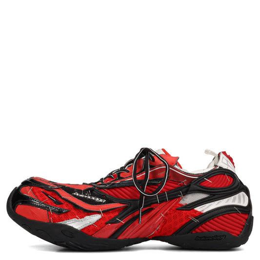 SOLELESS SNEAKER / 6119:RED/BLK/SILV/WHIT