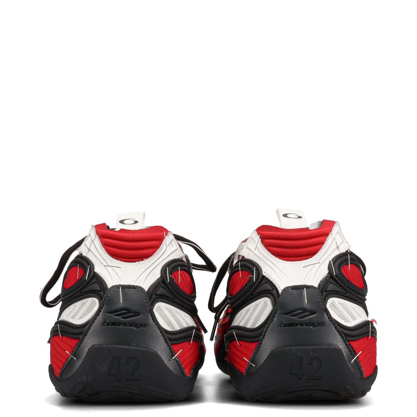 SOLELESS SNEAKER / 6119:RED/BLK/SILV/WHIT