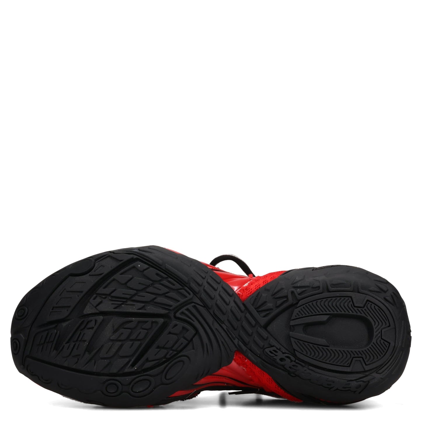 SOLELESS SNEAKER / 6119:RED/BLK/SILV/WHIT