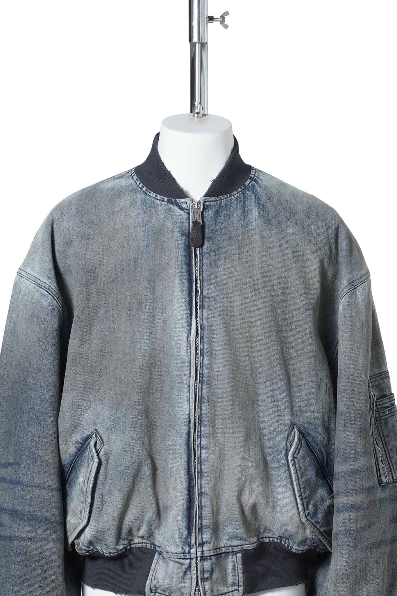 OVERSHIRT / 1505:DIRTY GREY/LIGHT BLUE